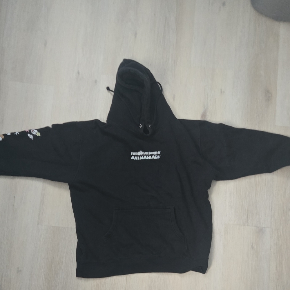 The Hundreds Black Animaniacs Hoodie